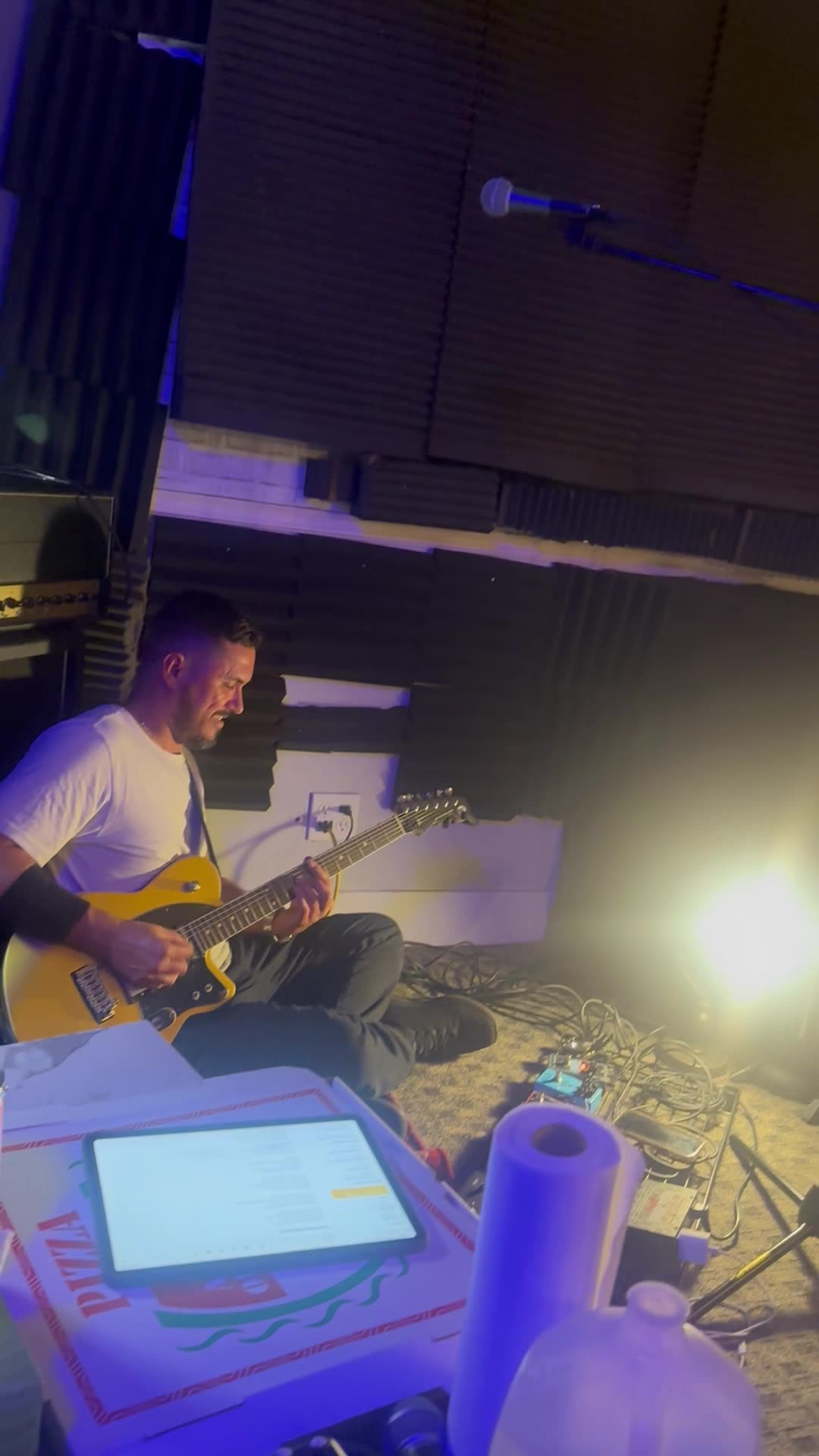 Rehearsal at John's Studio